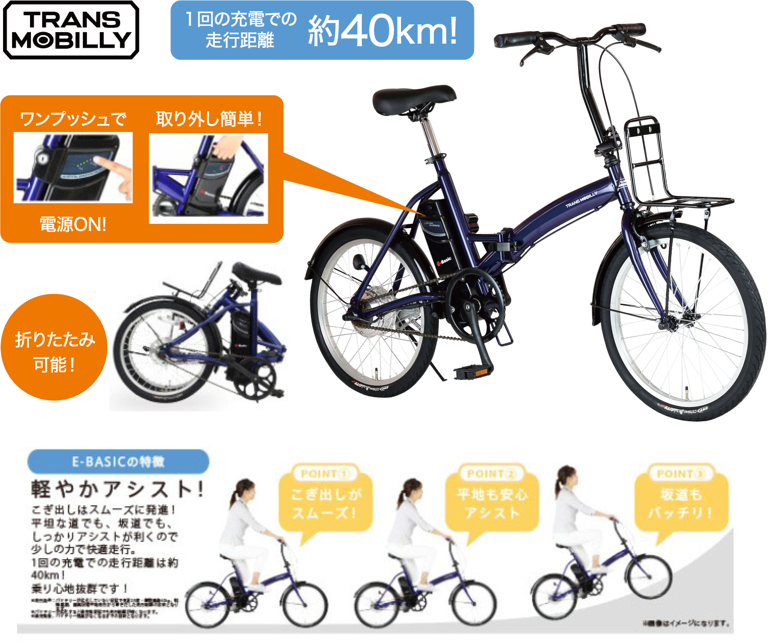 電動アシスト自転車製品画像